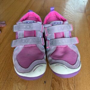 Plae Ty Shoes Sneakers Dewberry Pink Glitter Casual Big Kid Youth Girls Size 3